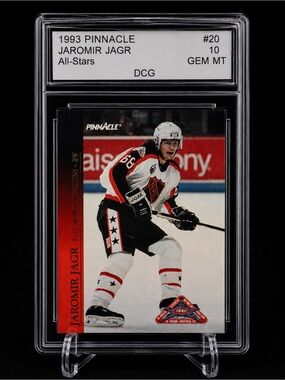 Jaromir Jagr Hockey Trading Card - 1993 Pinnacle Pittsburg Penguins